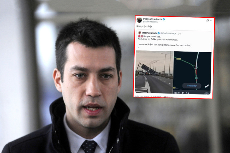 Dobrica Veselinović izmislio da konstrukcija kod Beške umalo nije pala na čoveka (FOTO)