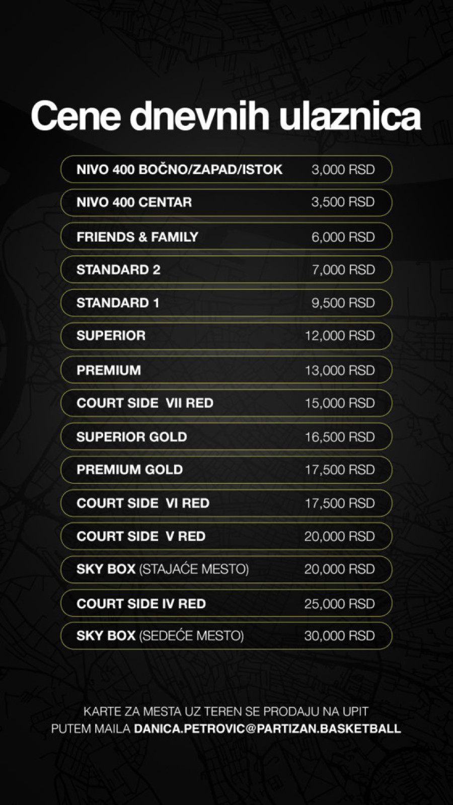 Grobari, karata za Anadolu Efes još ima! Partizan zove na promociju novog parketa!