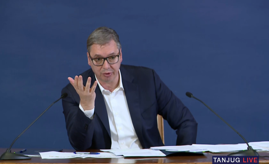 Vučić o NIS-u: Mi samo gledamo šta je najbolje za naše ljude