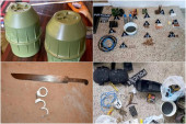 Novosađanin uhapšen u Kragujevcu: U stanu pronađene bombe, mačeta i lažna legitimacija! (FOTO)