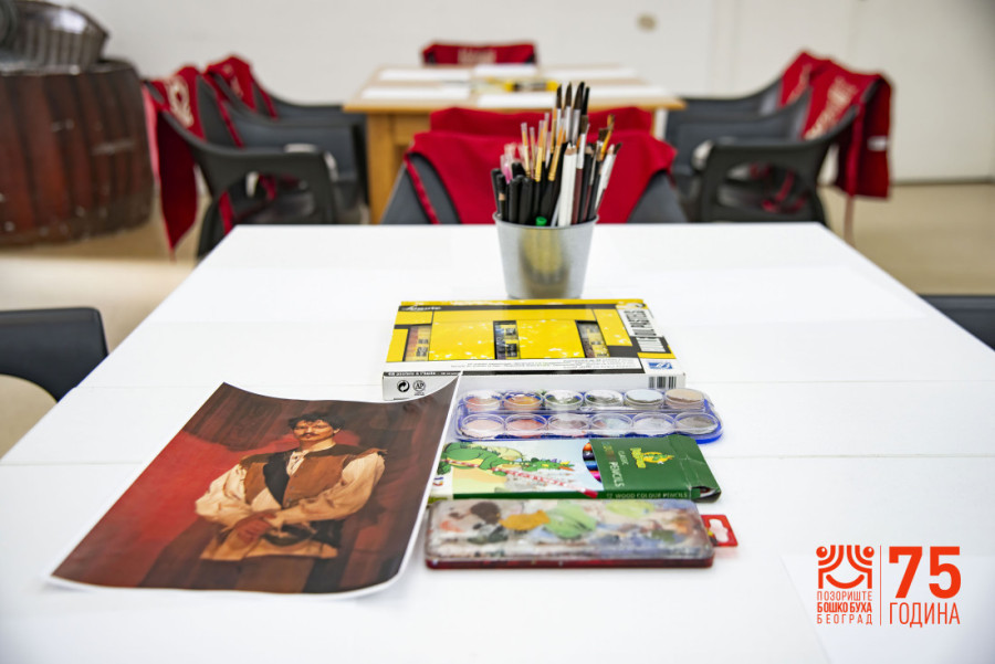 Povodom velikog jubileja Pozorišta Boško Buha otvorena izložba dečjih radova "Buha crta srcem" (FOTO)