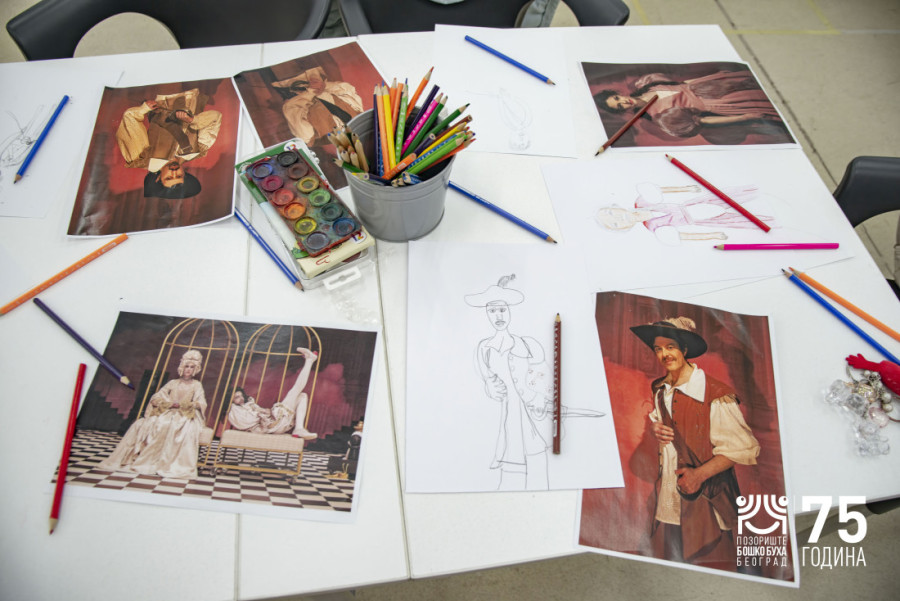 Povodom velikog jubileja Pozorišta Boško Buha otvorena izložba dečjih radova "Buha crta srcem" (FOTO)