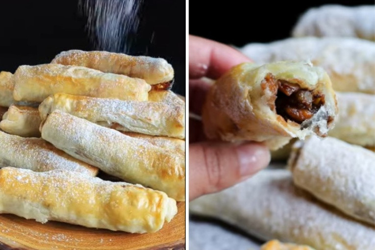 Recept dana: Lisnate rolnice sa džemom i orasima, lakša i modernija verzija kolača koje su naše bake pravile