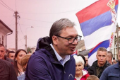 "Najsrećniji sam kada sam sa svojim narodom": Vučić objavio fotografiju sa skupa protiv blokada