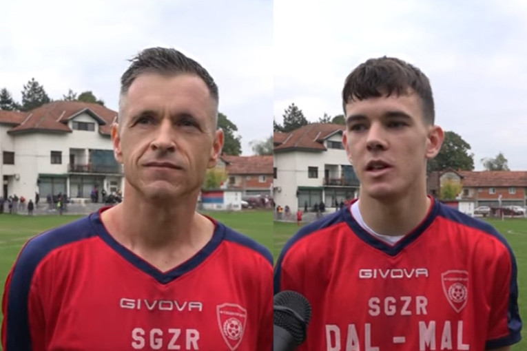 Čudna priča o kopačkama: Evo kako se mišku pod mišku bore otac i sin! (VIDEO)