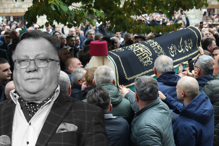 "Umro je, a nije ostario" Bekuta potpuno slomljena nakon sahrane Halida Bešlića