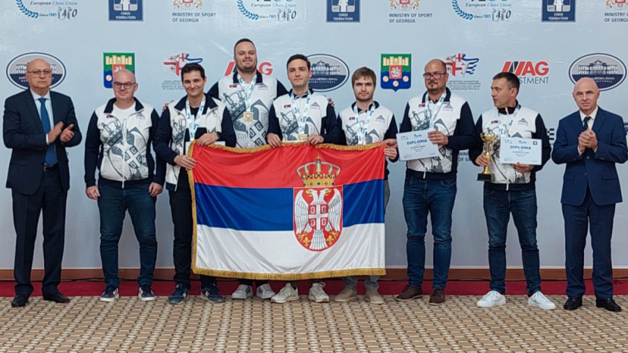 Sija kao zlato: Muška reprezentacija Srbije osvojila bronzu na Evropskom prvenstvu!