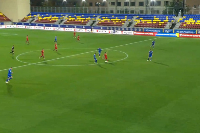 Bruka se nastavlja: Srbija primila gol od Andore sa pola terena (VIDEO)