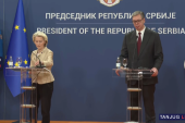 Vučić razgovarao sa Ursulom fon der Lajen: "Vrlo dobar i otvoren razgovor o nastavku reformskog procesa u Srbiji..." (FOTO)