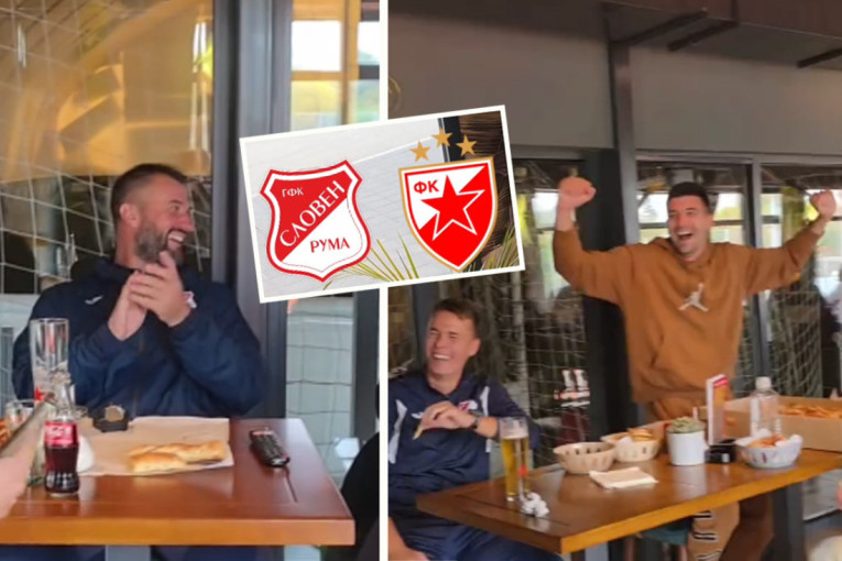 Hit reakcija Slovena iz Rume: Pogledajte šta se dogodilo kada su saznali da dolazi Zvezda (VIDEO)