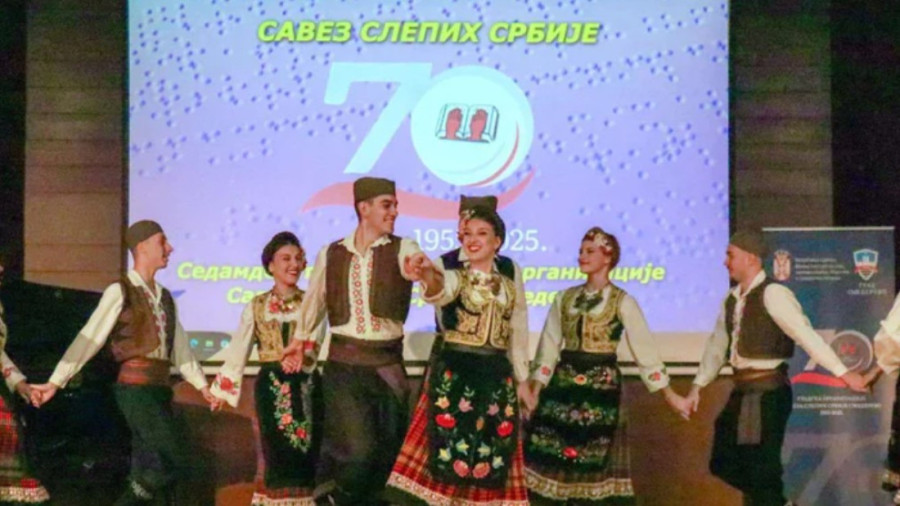 Barošević: Gradimo inkluzivno društvo - Jubilej Saveza slepih u Smederevu obeležen uz poruke podrške