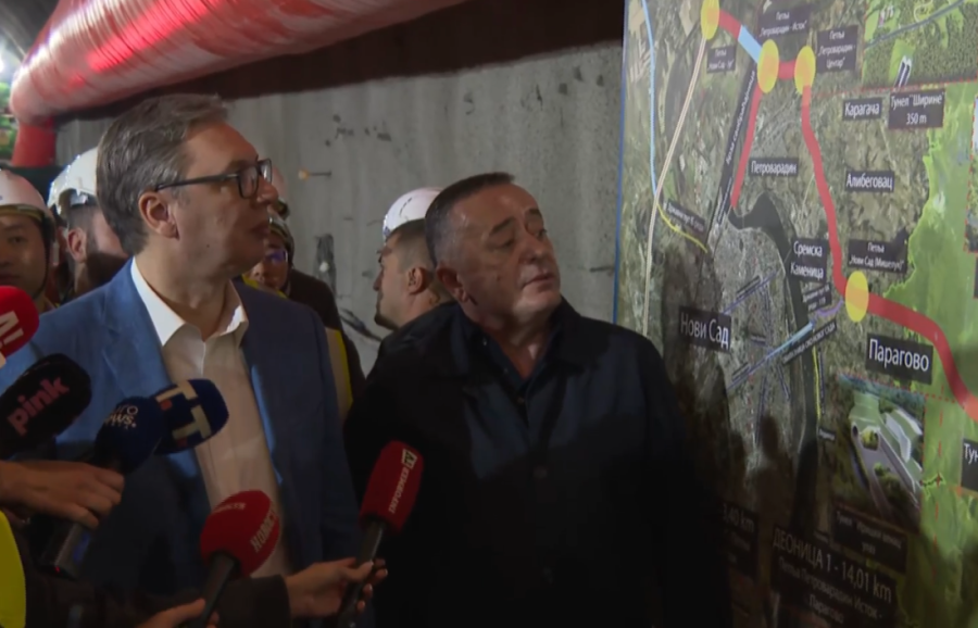 Probijen najduži tunel u Srbiji, Vučić na "Iriškom Vencu": Na ponos svim građanima Srbije, čestitam im! (FOTO/VIDEO)