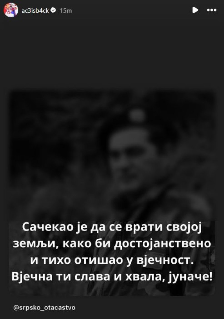 "Sačekao je da se vrati u svoju zemlju..." Veljko Ražnatović se oprostio od generala Pavkovića