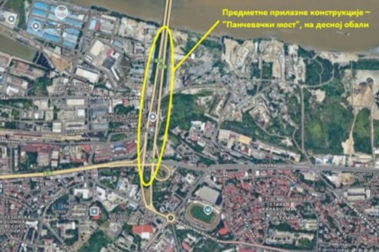 Veliki projekat u Beogradu: Počinje gradnja novih rampi kod Pančevačkog mosta, evo kako će izgledati