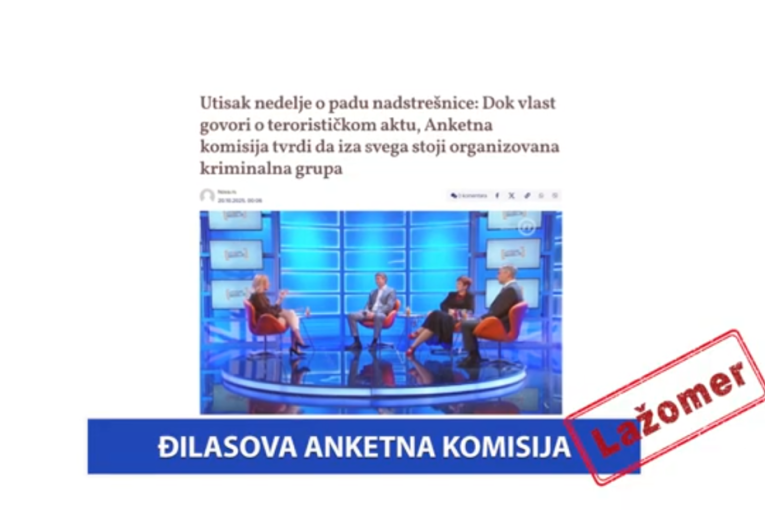 Lažomer: Đilasova anketna komisija (VIDEO)