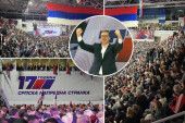 SNS obeležava 17 godina postojanja u Zrenjaninu: Vučević se obratio pred punom dvoranom, govor Vučića uz ovacije (FOTO/VIDEO)