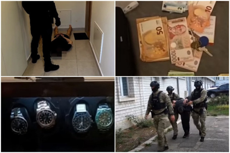 Pidžama, donji veš i keš: Od "vračaraca" zaplenjena gomila novca, "roleksi"... (FOTO/VIDEO)