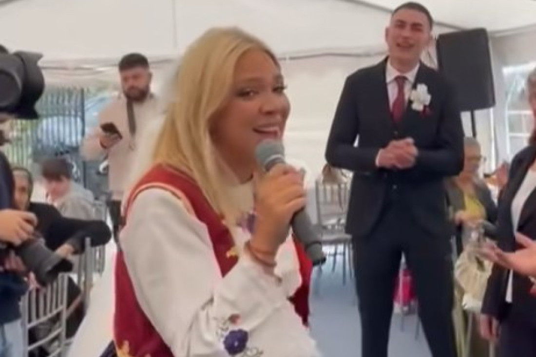 Na svadbu došla u narodnoj nošnji: Snimak trudne Milice Todorović oduševio javnost