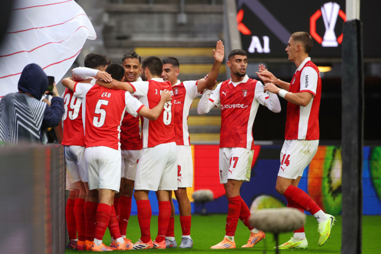 Loša Zvezda grešila i grešila, a Braga koristila i ostala maksimalna: Prvak Srbije i dalje ne zna za pobedu u Ligi Evrope (FOTO/VIDEO)
