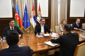 Vučić sa Babajevim: Srbija odlučna da nastavi da razvija saradnju sa Azerbejdžanom (FOTO/VIDEO)