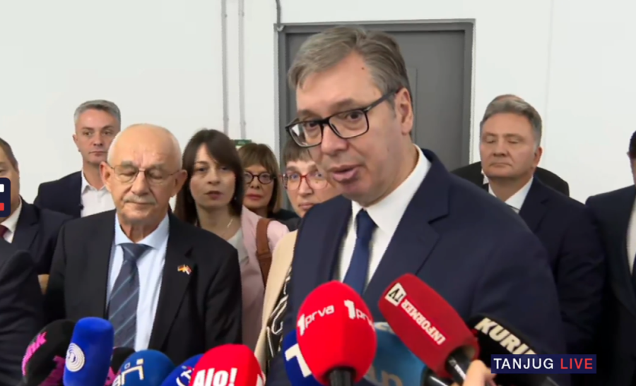Otvorena fabrika kompanije Milbauer u Staroj Pazovi: Predsednik Vučić -  Ovo je jedan od kamena temeljaca moderne Srbije! (VIDEO)