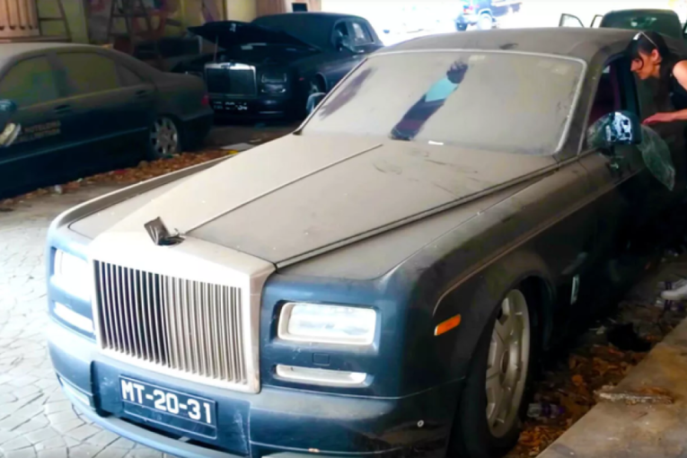 Bogatstvo zamrznuto u vremenu: Napušteni hotel skriva flotu luksuznih automobila (VIDEO)