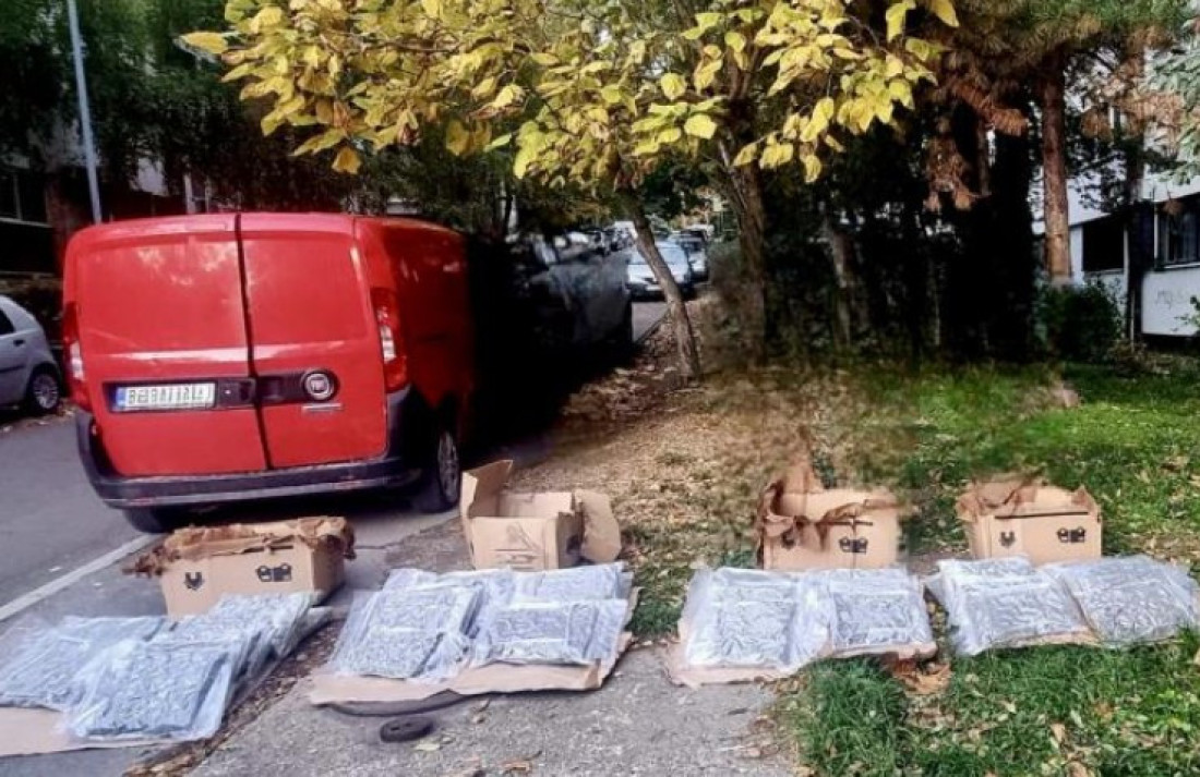 Velika akcija u Beogradu: Vozilo puno droge, vozač nije stigao ni da pobegne! (FOTO)