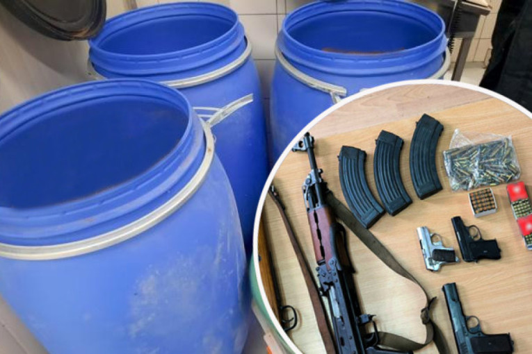 Detalji velike zaplene oružja na Zvezdari: Bojan (28) se otimao, policajci ga jedva smirili!