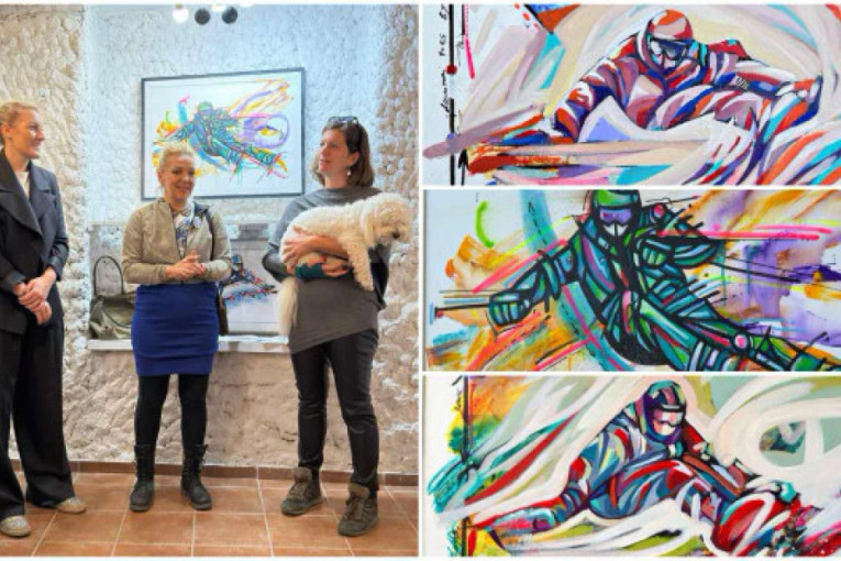 Otvorena izložba "Snow emotion - Umetnost pokreta" Evin Eve Pešić