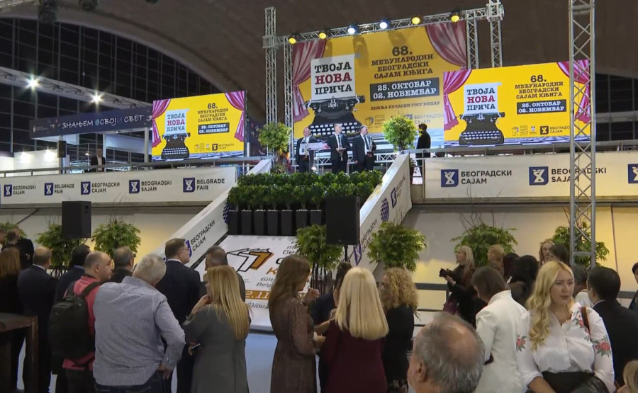 Pod sloganom "Tvoja nova priča" otvoren 68. Međunarodni beogradski sajam knjiga (FOTO/VIDEO)
