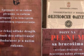 Politički cirkus u režiji plenumasa blokadera u Nišu: Pozivali brucoše na plenume, a rukovodstvo fakulteta ćutalo!