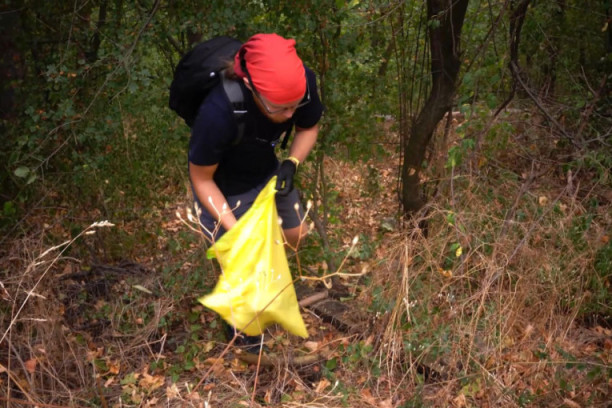 Jedan čovek, bicikl i 12 džakova smeća: Kako je stranac zavoleo i očistio najveću šumu u Beogradu! (FOTO/VIDEO)
