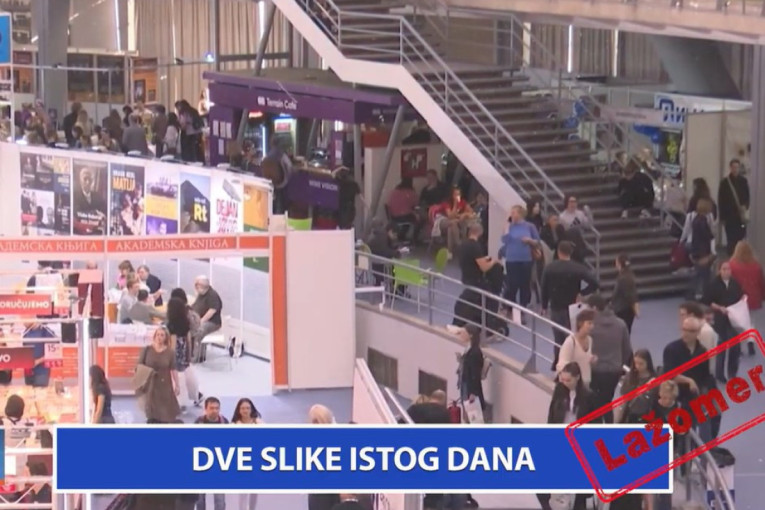 Lažomer: Dve slike istog dana (VIDEO)