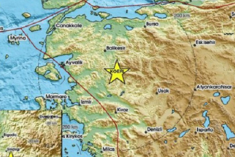 Jak zemljotres pogodio Albaniju