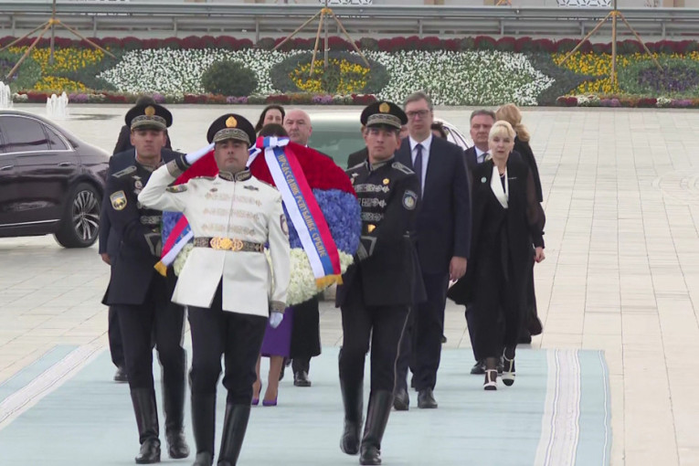 Vučić u zvaničnoj poseti Uzbekistanu: Sastao sa predsednikom Mirzijojevim (FOTO/VIDEO)