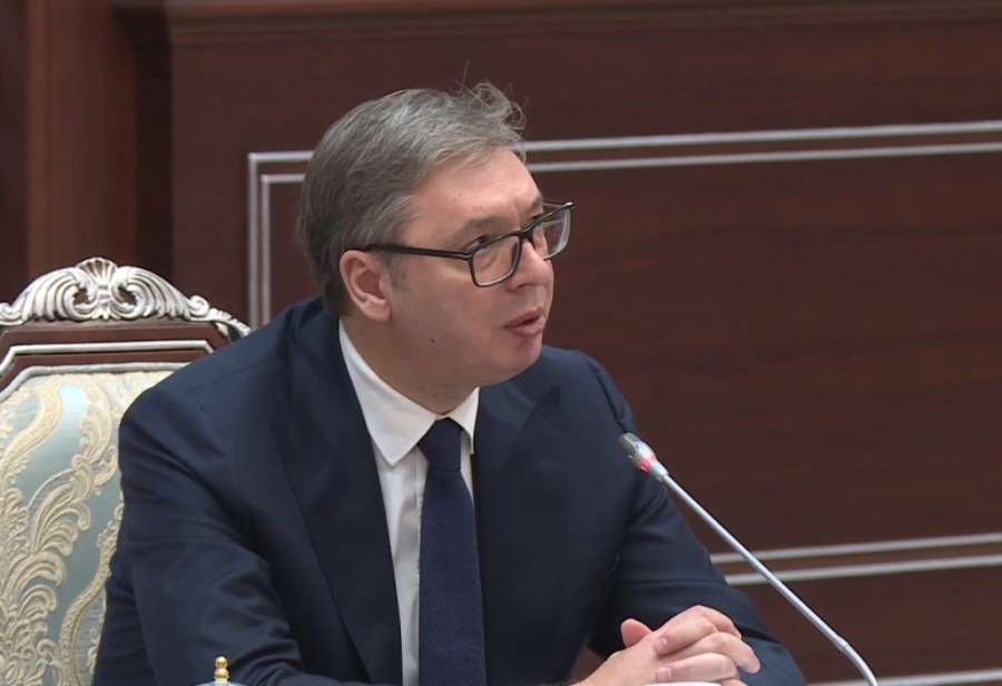 Vučić i predsednik Uzbekistana potpisali Zajedničku deklaraciju (FOTO/VIDEO)