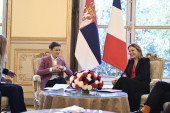 Brnabić: Francuska je najveći zagovornik prava Srba na Kosovu i Metohiji  (FOTO)