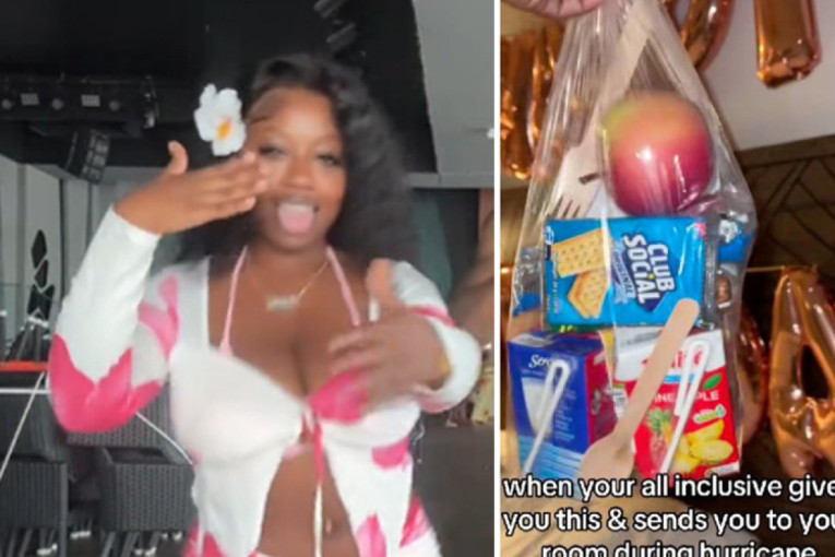 "Ljudi ostaju bez krova nad glavom, a ti se žališ na rezance"! Tiktokerka razbesnela sve objavom iz luksuznog hotela! (VIDEO)