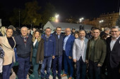 Adrijana Mesarović na skupu ispred Skupštine: Milan je simbol hrabre i ponosne Srbije (FOTO)