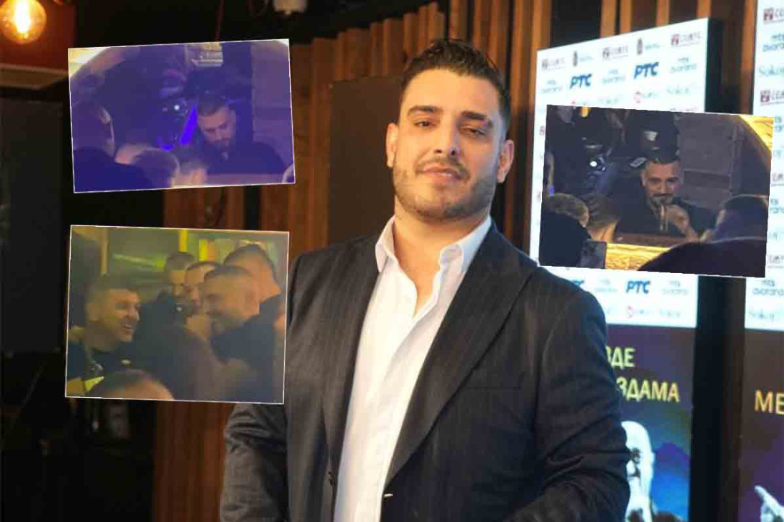 (PAPARACO) Darko Lazić u provodu nakon udesa: Ispred njega kibla pića, veselio se do kasno u noć