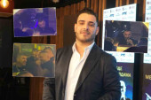 (PAPARACO) Darko Lazić u provodu nakon udesa: Ispred njega kibla pića, veselio se do kasno u noć