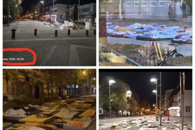 Scenografija je postavljena, samo glumaca nema nigde! Komične scene iz Inđije, blokaderi doživeli fijasko (FOTO)