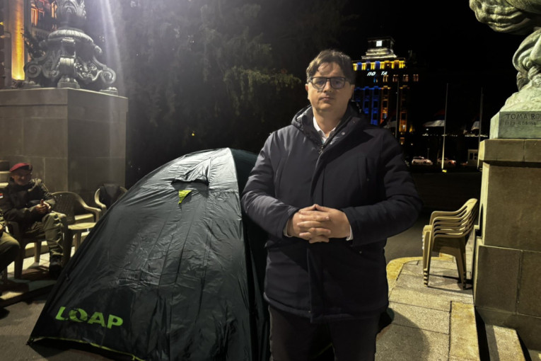 Uglješa Mrdić za 24sedam o štrajku glađu: Idemo do kraja zato što imamo veliki motiv, a to je Srbija!