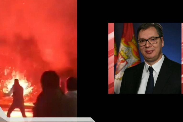 MUP: Zapaljen šator sa ljudima unutra, ima povređenih policajaca