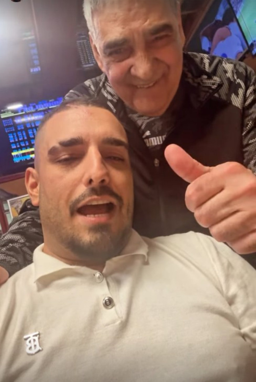 Ljuba Aličić proslavio 70. rođendan, Darko Lazić ga grli i ljubi: Legenda moja!