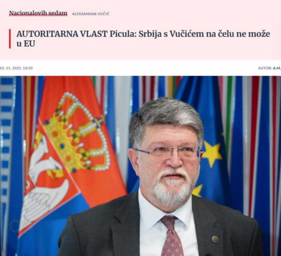 Korać s Piculom na hrvatskoj televiziji! Optužuju Vučića za haos ispred Skupštine, izvestilac EP: Srbija s Vučićem na čelu ne može u EU!