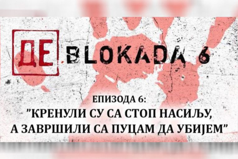 Šesta epizoda dokumentarnog serijala "DeBlokada" u produkciji CZDS večeras na malim ekranima!