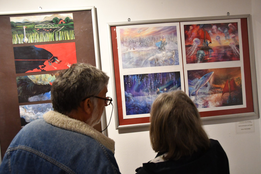 Magični svet ilustracija: Izložba "Zlatno pero Beograda" otvorena u Parobrodu (FOTO)