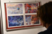 Magični svet ilustracija: Izložba "Zlatno pero Beograda" otvorena u Parobrodu (FOTO)