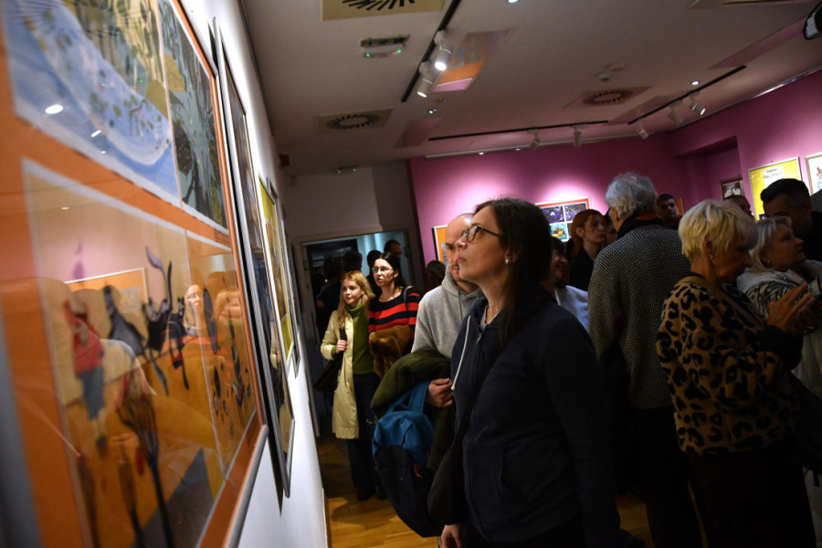 Magični svet ilustracija: Izložba "Zlatno pero Beograda" otvorena u Parobrodu (FOTO)